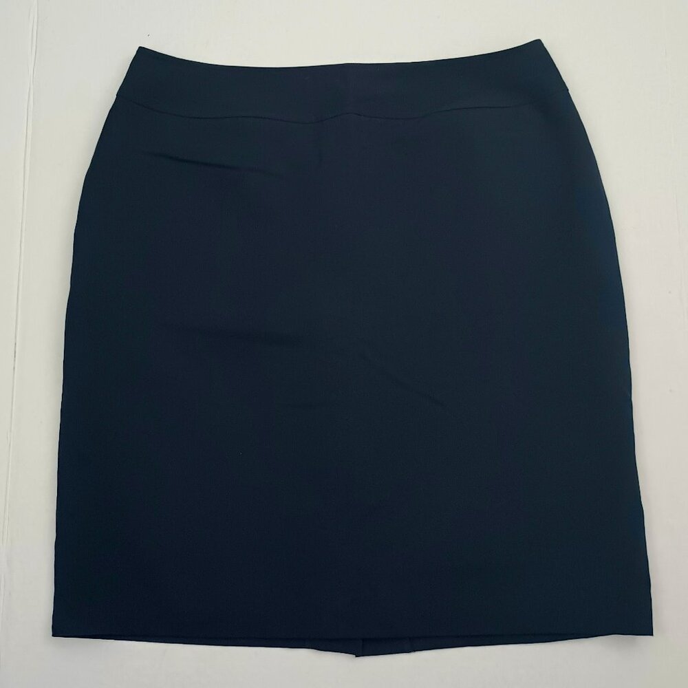 Worthington Works Women's 12P Stretch Separates Black Pencil Skirt